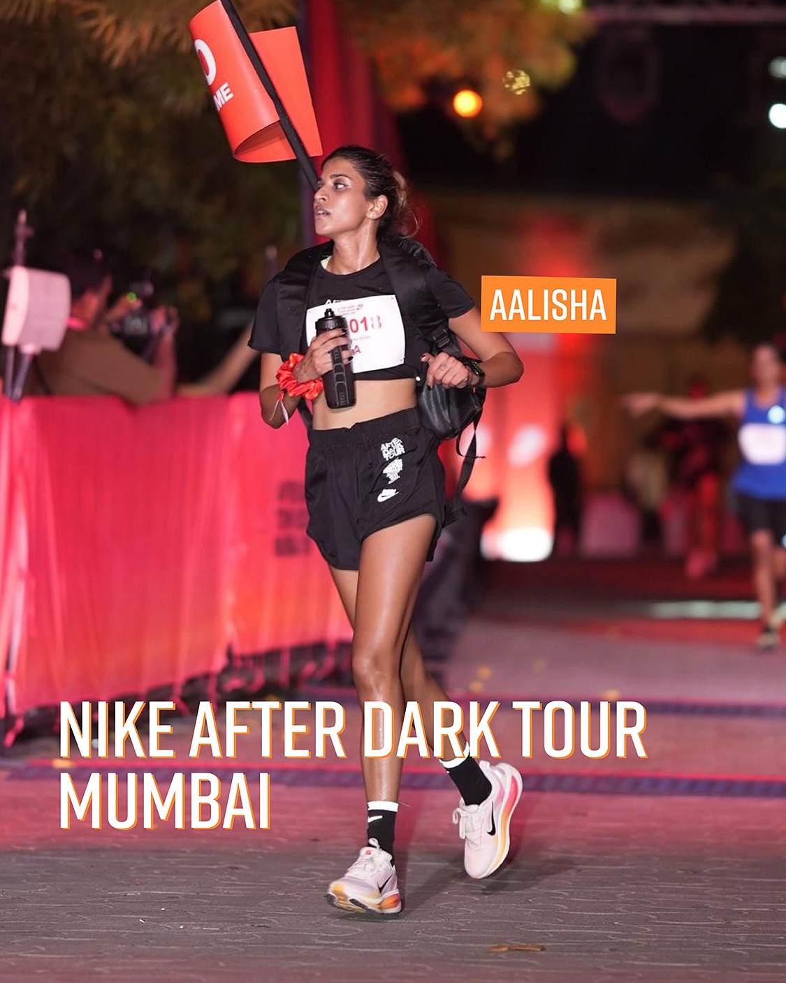 .
[MUMBAI CREW SHINES AT NIKE AFTER DARK]
Mumbai was one of the six cities globally as a party Nike After Dark Tour 2025. Many ladies from our All In Community participated and thoroughly enjoyed this unique experience. 

Aalisha (@aalishashah_) was requested to be one of the pacers for the 10K race. This was her first pacing experience and she had a really good time supporting other runners.

Nandini (@sampatnandini) recently raced a 10K and this opportunity was too good to pass. She had another strong run. More importantly, she had lots of fun running with thousands of women through the iconic streets of Mumbai at night, under colourful lights. 
@nikerunning 
____________

#ALLinRunning #GoALLin #RunningCoachIndia 
#LadiesWhoRun #NikeAfterDark2025 #MumbaiRunners #NightRun